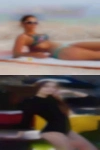 Swinger couples beach wife